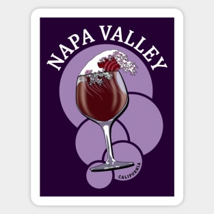 Napa Valley California Wine Sticker